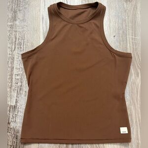 Vuori Tank Top Stretch Brown Athletic XS-S? Yoga